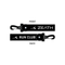 KEYCHAIN STRAP - RUN CLUB - Black/White