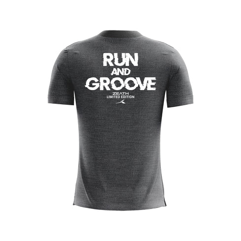 Run and Groove Active-Dry - Acid Grey/White