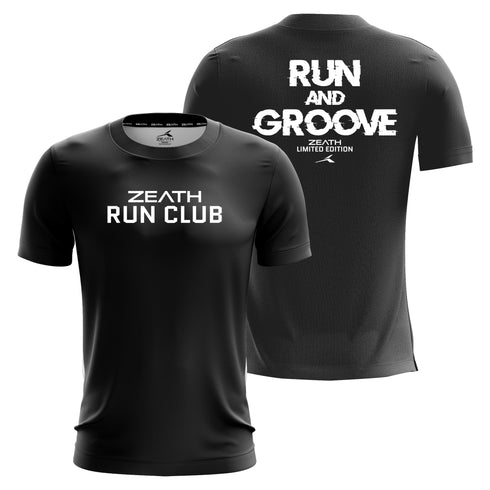 Run and Groove Active-Dry - Black/White