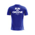 Run and Groove Active-Dry - Brilliant Blue/White