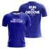 Run and Groove Active-Dry - Brilliant Blue/White