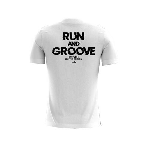 Run and Groove Active-Dry - White/Black