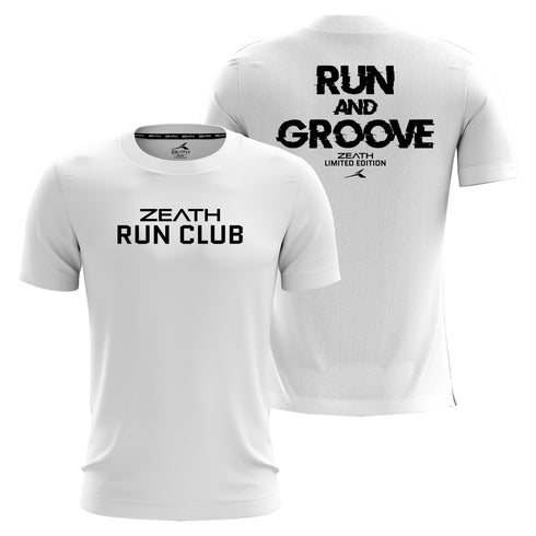 Run and Groove Active-Dry - White/Black