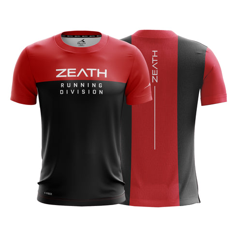 RUNNING DIVISION X-FIBER - Crimson Red/Jet Black/White