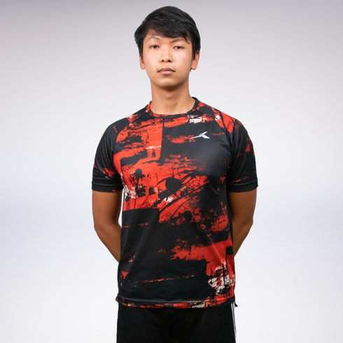 SUZAKU X-Fiber - Black/Red/White