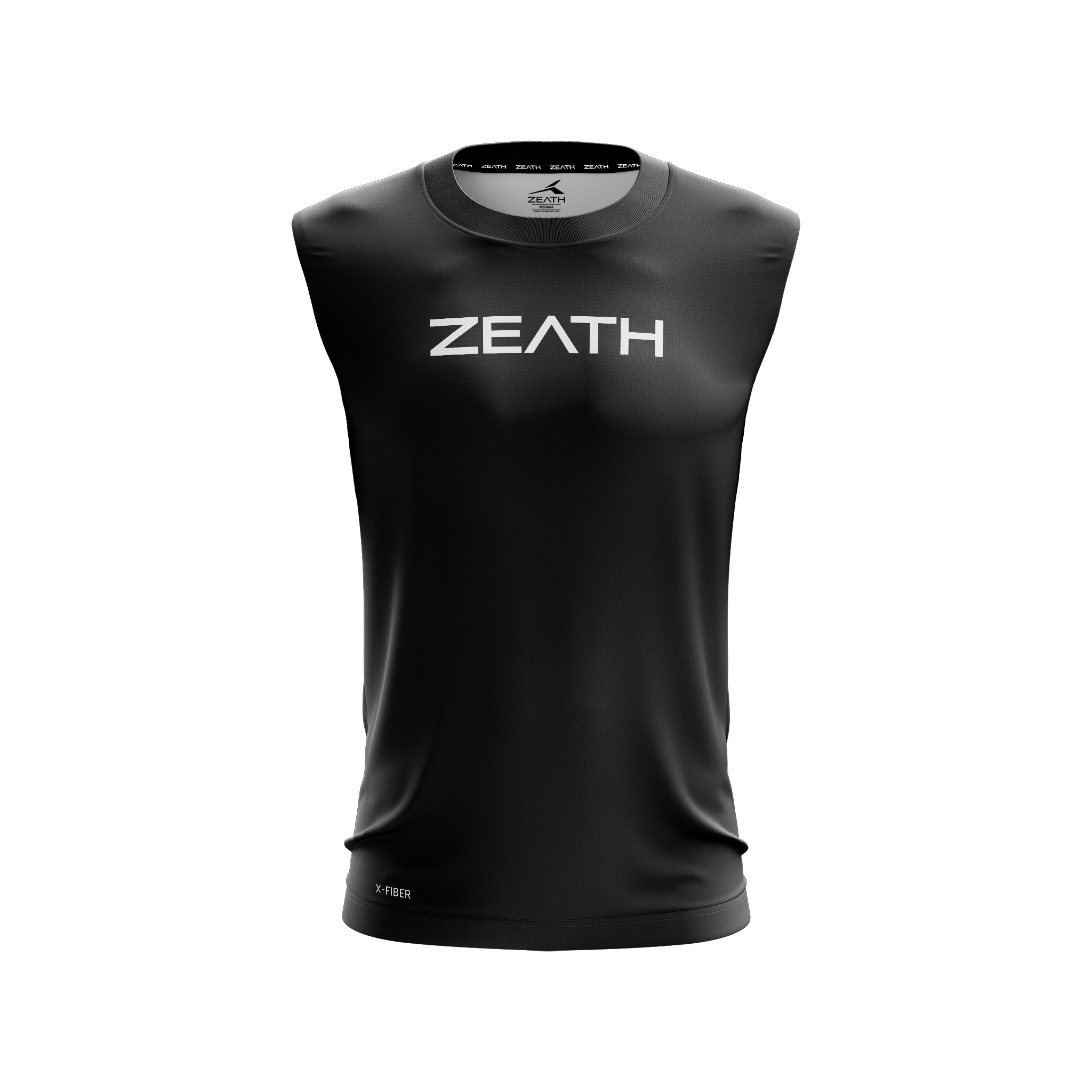 LEGACY X-FIBER (Muscle Tank) - Black/White – ZEATH